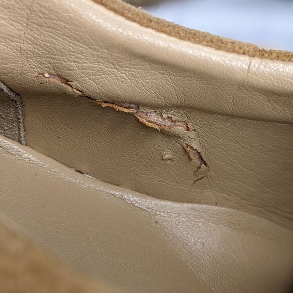 Banana Republic Suede Camel Sneakers - Picture 8 of 12